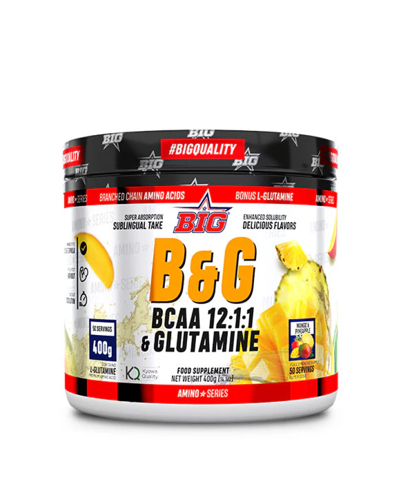 BCAAS + GLUTAMINA 400G - Suplemento de aminoácidos y glutamina - Freetime