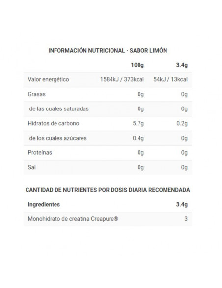 CREATINA SMINT SOURS - Suplemento pre entreno - Freetime CREATINA SMINT SOURS - Suplemento pre entreno - Freetime