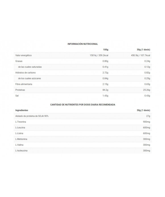 REAL VEGAN AMINO PLUS - Suplemento de proteínas vegetales - Freetime